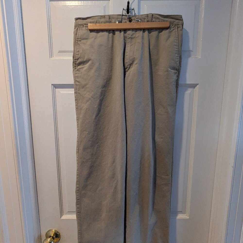 Dockers straight fit chinos, tan, 33x30